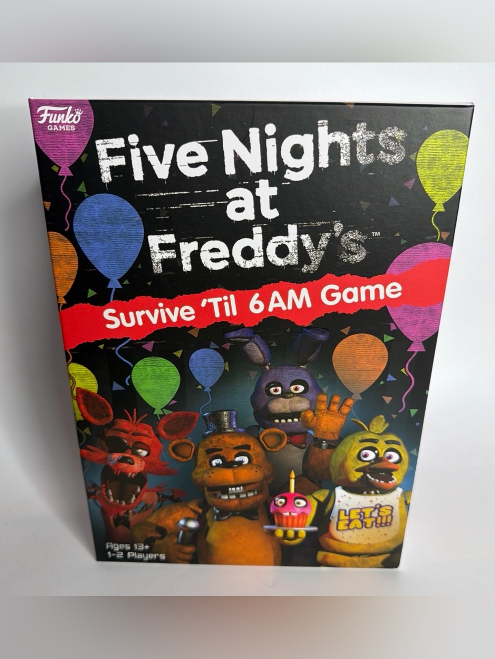 Five Nights at Freddy’s Survive ’Til 6AM Funko Game Sealed